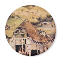 The Adoration Of The Magi.,  By Hieronymus Bosch ( Refrigerator Magnet
