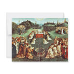 The Adoration Of The Mystical Lamb By Eyck Hubert Personalized Announcement