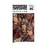 The Adoration Of The Mystical Lamb Detail By Eyck postage