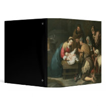 The Adoration of the Shepherds, c.1650 3 Ring Binder