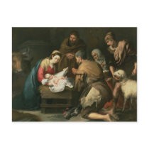 The Adoration of the Shepherds, c.1650 Post Card