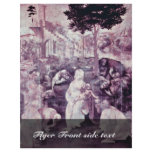 The Adoration Of The Three Kings By Leonardo Da Vi flyers