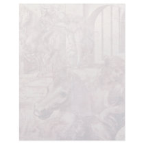 The Adoration Of The Three Kings Detail By Leonard Custom Letterhead