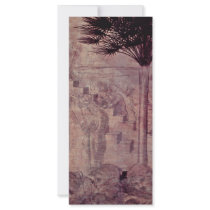 The Adoration Of The Three Kings Detail By Leonard Rack Card Template
