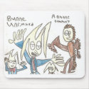 The Adventures of Bunne Mousepad.
