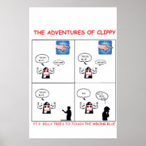 The Adventures of Clippy Part 2 Print