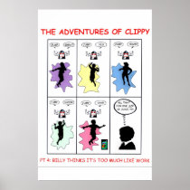 The Adventures of Clippy Pt 4 Posters