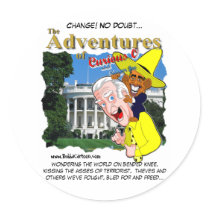 The Adventures of Curious "O" and Ranger Joe stickers