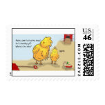The Adventures of Shellie and Hatch -4 Postage Stamp