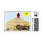 The Adventures of Shellie and Hatch -7 Postage Stamp