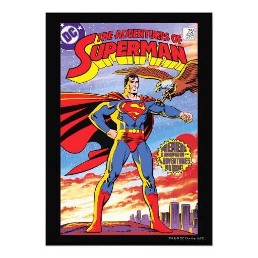 The Adventures of Superman #424 Custom Invites