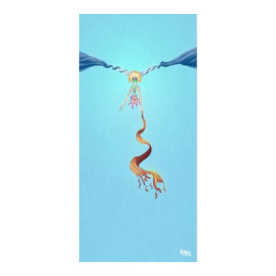 The Aerial Act of Contortion Print by Vestque