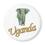The African Elephant Magnet