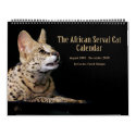 The African Serval Cat Calendar by peggib The African Serval Cat Calendar