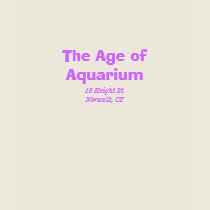 The Age of Aquarium t-shirts by OrganicCotton The Age of Aquarium t-shirts