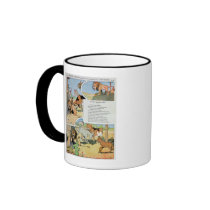 The Ageing Lion, from the Fables Mugs