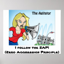 The Agitator ZAP Poster