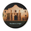 The Alamo at Night magnets