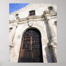 The Alamo in San Antonio, Texas Print