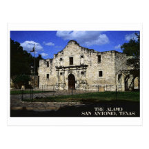 The Alamo Postcard