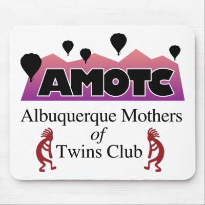 The Albuquerque Mother of Twins Club Mouse Mats by twins_club