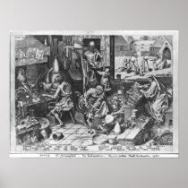 The Alchemist at work Posters
