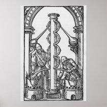 The Alchemist at Work Posters