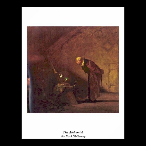 The Alchemist By Carl Spitzweg Print