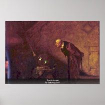 The Alchemist By Spitzweg Carl Print