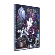 "The Alchemist" Gothic Fairy Wrapped Canvas Print