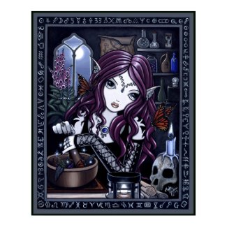 The Alchemist Gothic Fantasy Art print