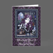 "The Alchemist" Gothic Magical Fairy Art Card