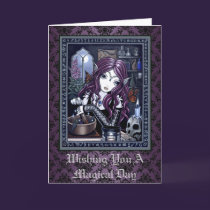 "The Alchemist" Gothic Magical Fairy Art Card cards
