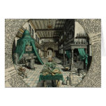 The Alchemist's Laboratory Greeting Cards