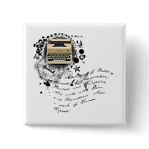 The Alchemy of Writing buttons by incognitashop The Alchemy of Writing buttons