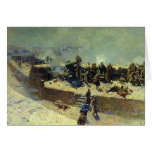 The Alexander battery attacking the Card