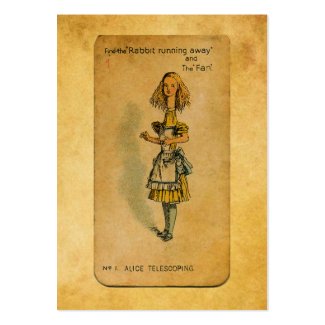 The Alice Collection: Alice Telescoping Pack Of Chubby Business Cards