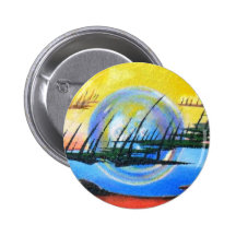 THE ALIEN ABSTRACT by Leomariano Pinback Buttons