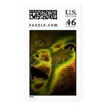 The Alien postage by lester_palocsay The Alien postage