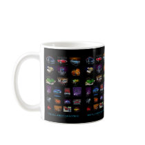 THE ALL AMERICAN HOTROD COFFEE MUG