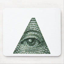 The All Seeing Eye Mousepad