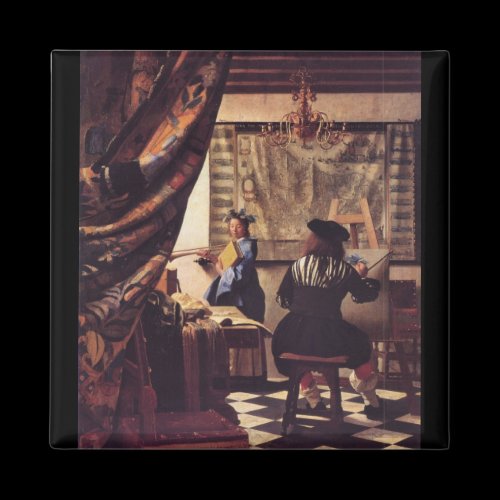 The Allegory of Painting by Johannes Vermeer Magnet