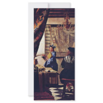 The Allegory Of Painting-Or-The Art Of Painting, S Full Color Rack Card