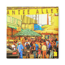 the alley- Magnet by msanniedelle the alley- Magnet