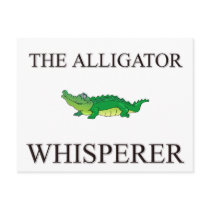 The Alligator Whisperer Post Card