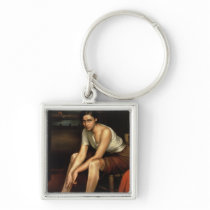 The Alluring Young Girl Key Chain