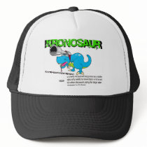 The Almighty Kronosaur Trucker Hat! by BrotherEric The Almighty Kronosaur Trucker Hat!