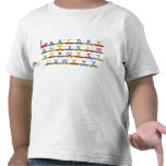 The Alphabet Train t-shirts