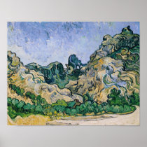 The Alpilles, 1889 Posters