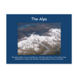 The Alps From Space postcards